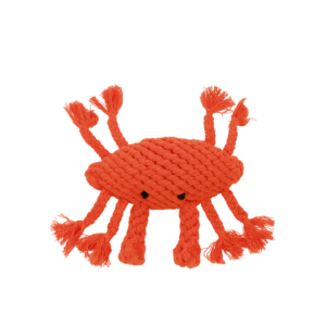 Happy the Crab Dog Rope Toy