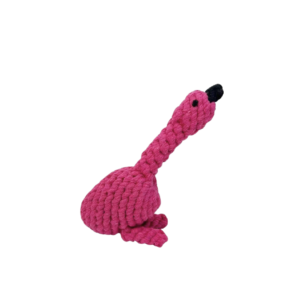 Flamingo Rope Dog Toy