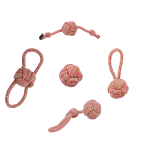Rose Red Large Rope Tug Toys